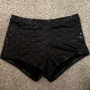S J. Valentine Mermaid High-Waisted Shorts/Bottoms